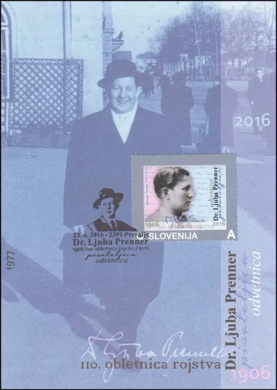 110. OBLETNICA ROJSTVA DR. LJUBA PRENNER 1906 - 2016